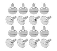 NUOBESTY Kit de 100 Tornillos de Fijación Metálicos para Máquina de Coser Accesorios de Prensatelas Compatibles para Reparación Mantenimiento y Proyectos de Costura Domésticos y