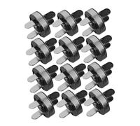NUOBESTY Kit De 20 Botones A Presión Magnéticos Redondos para Bolsos De Cuero Cierre De Botón A Presión De Metal para Ropa Orificios A Granel para Una Fácil Instalación