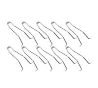 NUOBESTY Kit de Reparación 10 Resortes para Cortauñas de Uñas Encarnadas, Muelles Metálicos para Alicates Profesionales, Adecuado para Uso en Salones de Belleza y Hogar