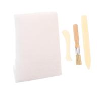 NUOBESTY Kit Profesional de Encuadernación para Restauración de Libros Antiguos Materiales de Reparación Incluye para Encuadernar Plegadora y Brocha Colores Surtidos Fácil de Usar para