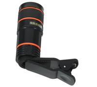 NUOBESTY Lente Telescópica Monocular Calidad Visual sin Distorsión 8X Lente de Enfoque Largo Resistente al Desgaste para Teléfono Móvil Clip para Conciertos y Larga Distancia