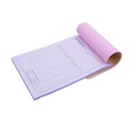 NUOBESTY Libro de Recibos Comerciales de 2 Partes en Papel, 100 Páginas por Libro, Compatible Sistema, para Imprimir Factura de Pedido y Control Financiero