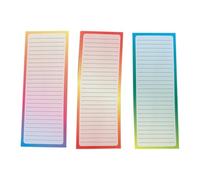 NUOBESTY Libros de Cuadernos de Notas Magnético para Nevera con Imanes por Diseño Degradado Prácticos y Portátiles para Listas de Compras y Mensajes Frigorífico