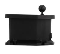 NUOBESTY Limpiador Portátil de Balones y Palos de Golf Cepillo Manual para Carrito, Material Plástico Negro, Limpieza Suave para Uso en Casa y Viajes