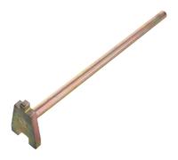 NUOBESTY Llave para Abrir Cubos de Pintura y Tambores de Aleación Dorada, Herramienta Resistente para Abrir Fácilmente Barriles Grandes en Aplicaciones Químicas