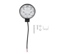 NUOBESTY Luz de Trabajo LED Redonda de 27W para Automóviles y Maquinaria Pesada, Foco Auxiliar Montaje Duradero y Disipación Térmica Integrada