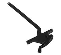 NUOBESTY Manivela Manual para Ventana Corrediza Vertical Derecha de Aleación de Zinc 9 Pulgadas Abridor de Ventana Abatible para Uso Doméstico y Oficina Soporte Resistente Electricidad