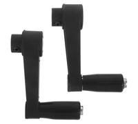 NUOBESTY Manivela para Generador Manual de 8 MM Agujero Redondo 2 Piezas Accesorio Resistente para Arranque Manual Equipo de Repuesto para Camping y Uso Exterior