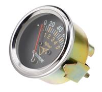 NUOBESTY Manómetro de Presión de Aceite Mecánico para Coche 52Mm Cuerpo Metálico Resistente Kit para Automóvil Medidor Preciso de Presión de Combustible y Aceite