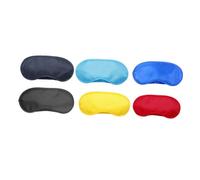 NUOBESTY Máscara para Dormir Antifaz Colorida 25 Piezas Ligera de Poliéster Bandas Elásticas para Mujeres Hombres Niños Uso en Casa Viaje