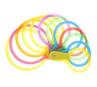 NUOBESTY Medidores de Diámetro para Frutas de Plástico, Juego Anillos de Colores para Naranjas y Melocotones, Uso en Clasificación de Frutas en Mercados