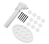 NUOBESTY Mezclador de para sin Batería con Varillas y Soporte Herramienta Estable para Mezcla Uniforme de Pigmentos Kit Casero Ligero y Resistente para Artistas y Uso Doméstico