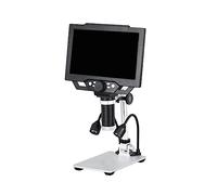 NUOBESTY Microscopio Digital USB Pantalla LCD para Inspección y Fotografía de Miniaturas Portátil Usar para Electrónica Joyería y DIY