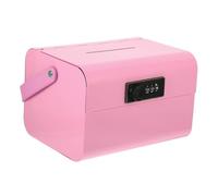 NUOBESTY Mini Caja Portátil con Cerradura de Combinación para Niños Y Niñas Alcancía de Juguete