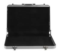 NUOBESTY Mini Contenedores Aluminum Business Card Case Pocket Business Card Holder Suitcase Mini Credit Card Storage Box for Men Business Card Organizer Mini Creative, Silver