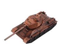 NUOBESTY Miniatura de Tanque Militar de Metal y Plástico Realista, Coleccionable Resistente al Desgaste para Decoración de Escritorio u Oficina