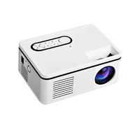 NUOBESTY Miniproyector LED Portátil Proyector para Cine Casa Reproductor Multimedia para Salas Pequeñas