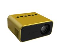 NUOBESTY Miniproyector Portátil Proyector Multimedia Reproductor De Películas Enchufe UE Compatible iOS