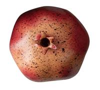 NUOBESTY Modelo de Granada Artificial Ponderada Realista Decoración Estética para Cocina y Hogar Fruta Falsa de Espuma Accesorio Fotográfico y Exhibición