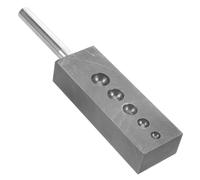 NUOBESTY Molde de Esfera de Grafito Duradero para Fundición de Metales, Molde Esférico Multifuncional para Joyería y Artesanía, Accesorio Preciso para Hacer Bolas y Hemisferios, Uso