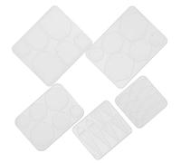NUOBESTY Moldes de Silicona para Hacer Pendientes y Colgantes con Ganchos Dorados y Anillas Moldes para Manualidades Diy con Diseño y Variadas para Joyería Artesanal