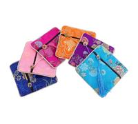 NUOBESTY Monedero de Bendición para Mujer Estilo Chino, de Algodón Gran Capacidad y Diseño Moda, Adecuado para Aniversarios y Cumpleaños Femeninos Varios Estilos