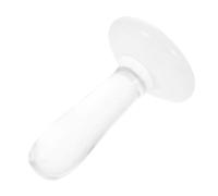 NUOBESTY Mortero para Pintar de Vidrio Cristal, Varilla Manual para Moler Pigmentos Minerales, Fondo Plano para Acuarela y Pintura al Óleo, Herramienta Versátil para Artistas (tamaño 4)