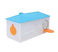 NUOBESTY Nido para Pájaros de Plástico Grande Cómodo y Duradero Caja Nido para Periquitos y Mascotas Lugar de Cría para Aves Modelo Color Color Color