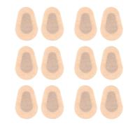 NUOBESTY Ojos Elásticos 6 Pares 7.5x5 Cm Tela No Tejida Absorbentes para Cuidado Ocular Piel Sensible Uso Diario