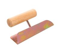 NUOBESTY Paleta De Acabado Herramienta Raspadora Raspador De Pintura Espátula Para Concreto Llana De Borde Llana De Cemento Cortador De Masilla Raspador Herramienta Para Masilla