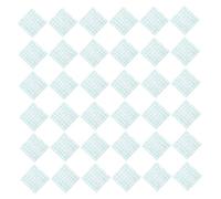 NUOBESTY Paleta de Maquillaje Desechable Película Pu 100 Unidades 7x7 Cm para Profesionales y Uso Personal Mezcla Segura de Bases y Pigmentos Color Aleatorio