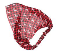 NUOBESTY Pañuelo Navideño Pelo de Satén Pañuelo Elástico para Mujer y Niña Accesorio de Moda para Fiestas Navideñas