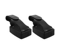 NUOBESTY Pedales para Bicicleta Estática M12 y Plataforma Ancha Negra | Diseño Minimalista y Moderno, Instalación Fácil y Ligera, para Entusiastas del Fitness y Ciclismo Indoor