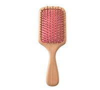 NUOBESTY Peine para Masaje del Cuero Cabelludo Airbag Peine de Peluquería Rosa Grande Diseño Antiestático Estimula Circulación Sanguínea y Controla Grasa Uso Casa y Cuidado Capilar