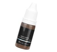 NUOBESTY Pigmento para Cejas 8 Ml Color Café Claro Semipermanente Vegetal Natural para Microblading Profesional Maquillaje Permanente Seguro para Salón