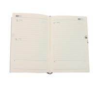 NUOBESTY Planificador Diario y Calendario Anual con Índice Mensual Cuaderno de Planificación para Gestión Diaria y Organización