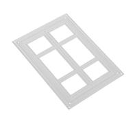 NUOBESTY Plantilla de Troquelado de Metal para Fondo Herramienta de al para Scrapbooking y Elaboración de Tarjetas Plantillas para Proyectos de Manualidades Diy