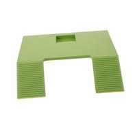 NUOBESTY Plataforma para Tortugas Acuáticas con Ventosas Isla Flotante para Peceras Soporte de Plástico Verde Grande para Basking y Escalada Tanques de Reptiles y Anfibios