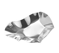 NUOBESTY Plato para Ostras de Acero Inoxidable, Conchas Grandes Reutilizables para Asar y Hornear, Bandeja de Cocina Resistente para Mariscos, Utensilio Especial para Barbacoa