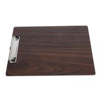NUOBESTY Portapapeles de Madera con Clip Fuerte de Acero Inoxidable, Agarre Cómodo, Tamaño A3 Adecuado para Dibujo y Uso en Aula o Pintura