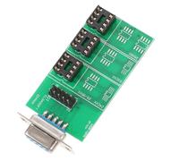 NUOBESTY Programador USB Serie Adaptador Serial Completo y Componentes Electrónicos PCB Verde Compatible Múltiples Modelos de Vehículos para Diagnóstico Automotriz