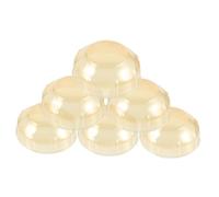 NUOBESTY Protector de Detector de Humo Plástico Transparente Cubierta para Detector de Cocina 6 Piezas Antidespolvo y Antifalsos Disparos Adecuado para Hogares y Restaurantes