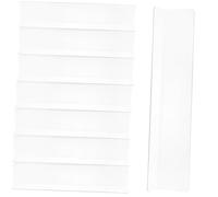 NUOBESTY Protector de Jaula para Mascotas Pequeñas Bloqueador Transparente 8 Piezas 35x7 Cm para Cercado de Perros y Hámsteres Uso Doméstico Seguridad Mascotas