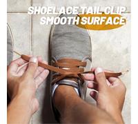 NUOBESTY Puntas de Cordón Metálicas para Zapatos, Cierre de Cordón para Ropa, 40 Piezas (20 Plateadas 20 Doradas), Accesorios de Metal Resistentes y Flexibles para Manualidades y