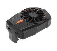 NUOBESTY Radiador de Refrigeración para Teléfono Móvil Enfriador Portátil para Móviles Streaming Exteriores Verano Color Negro Ligero Clip Trasero para Enfriar el Smartphone