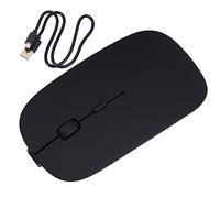 NUOBESTY Ratón Recargable Ergonómico Portátil para Casa Oficina y Escuela Ratón Inalámbrico Ordenador