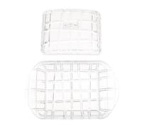 NUOBESTY Recipiente y Fácil para Almacenamiento Conservación en con de Alimentos de para Tapa Transparente Cocina