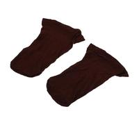 NUOBESTY Rede para Peluca Elástica Transpirable Color Marrón Oscuro Tamaño Único Ajustable para Cosplay y Uso Diario Red Invisible para Moños y Accesorios de Disfraces