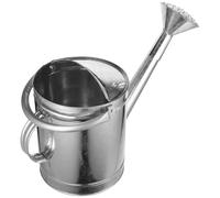 NUOBESTY Regadera para Plantas de Interior de Hierro Inoxidable Capacidad 5 litros Boquilla Pulverizadora y Asa Ergonómica Adecuado para Macetas y Suculentas Hogar y Jardín