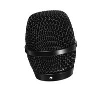 NUOBESTY Rejilla Metálica Protectora para Micrófono de Mano Esférica Compatible con Bayer Malla Viento Filtro de Ruido para Ktv Estudio